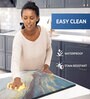 Texture Abstract Microfibre 30x18 Inches Anti Skid Door Mat