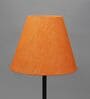 Venice Orange Cotton Fabric Solid Lampshade