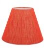 Paxton Red Cotton Fabric Solid Lampshade