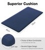 Texture Teal Anti-Fatigue 18x30 Inches Soft Door Mat