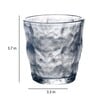 Textured 260ml (Set of 6) Cocktail Glass
