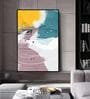 TextuMulticolour Multicolour Synthetic Wood Wall Art