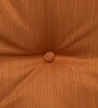 Textured Copper Premium Polyester Round Floor Cushion(Reversible) 22x3 inches