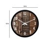 Multicolour Plastic Modern Wall Clock