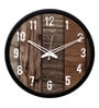 Multicolour Plastic Modern Wall Clock