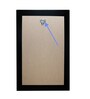 Textured Paper Wood Framed Art Print In Brown