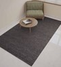 Beige Jute Textured Solids 5 x 8 Feet Hand Woven Carpet