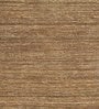 Brown Jute Solid 5  x 8  Feet Hand Woven Carpet
