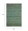 Blue Jute Textured Solids 8 x 10 Feet Hand Woven Carpet