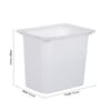 Tezerac Trofast Plastic White Storage Box