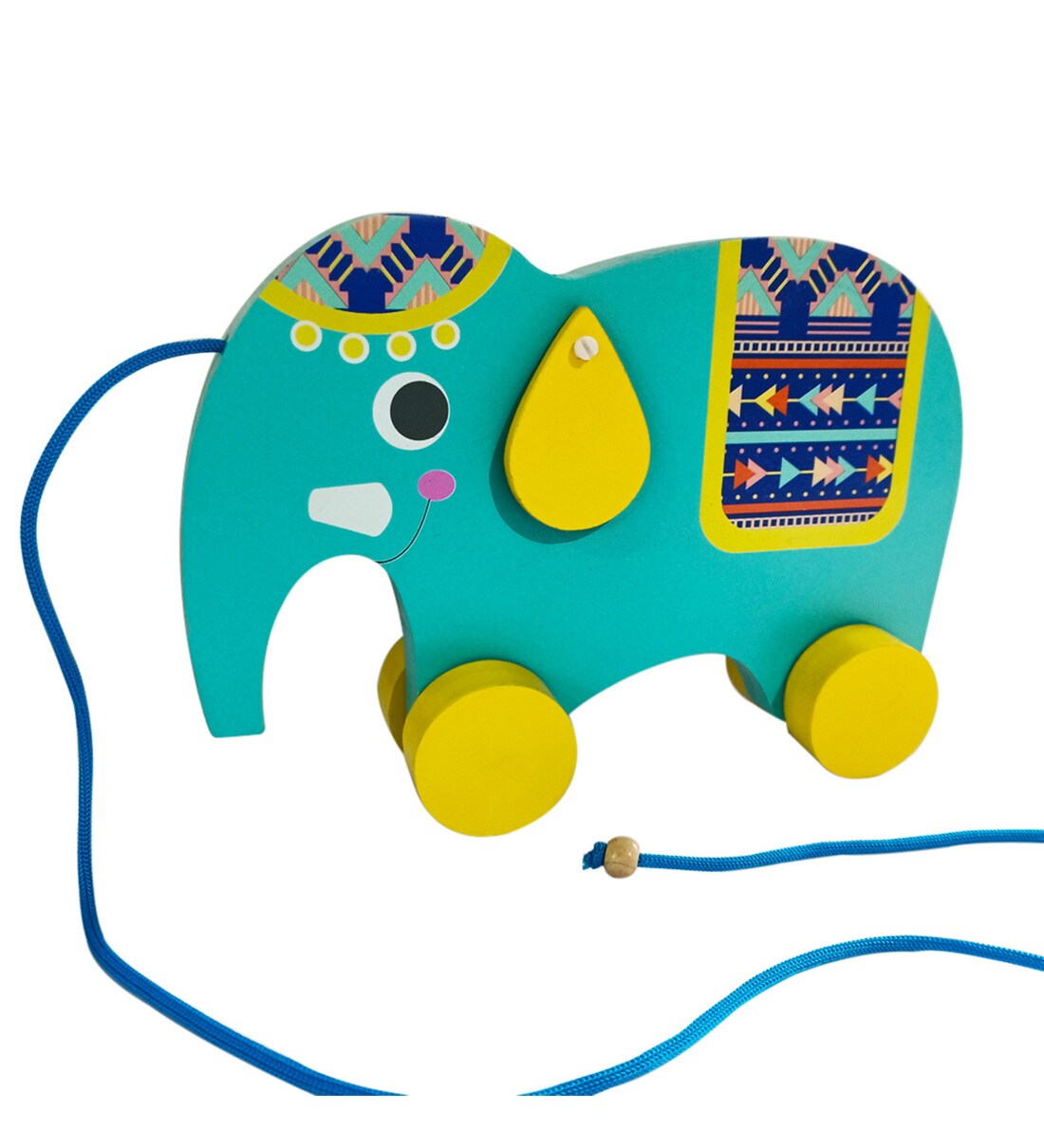 Buy The Elephant Pull Along Toy My Haathi Raja In By Little Jamun