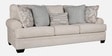 Thames Fabric 3 Seater Sofa In Beige Colour