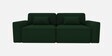 Thanos Velvet 2 Seater Sofa in Bottle Green Colour