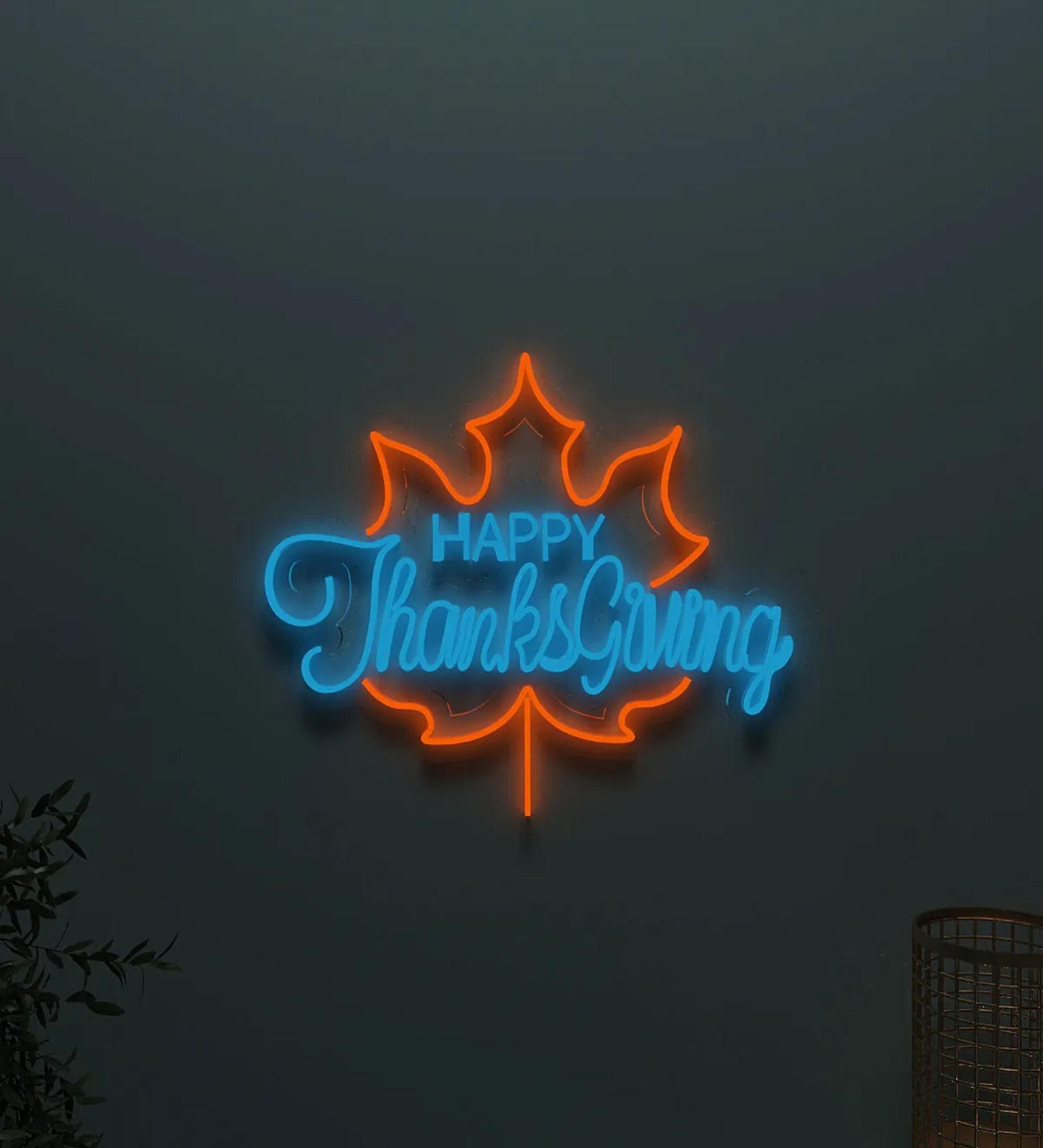 Buy Thanksgiving LED Neon Light at 28% OFF by Clawcrafts | Pepperfry
