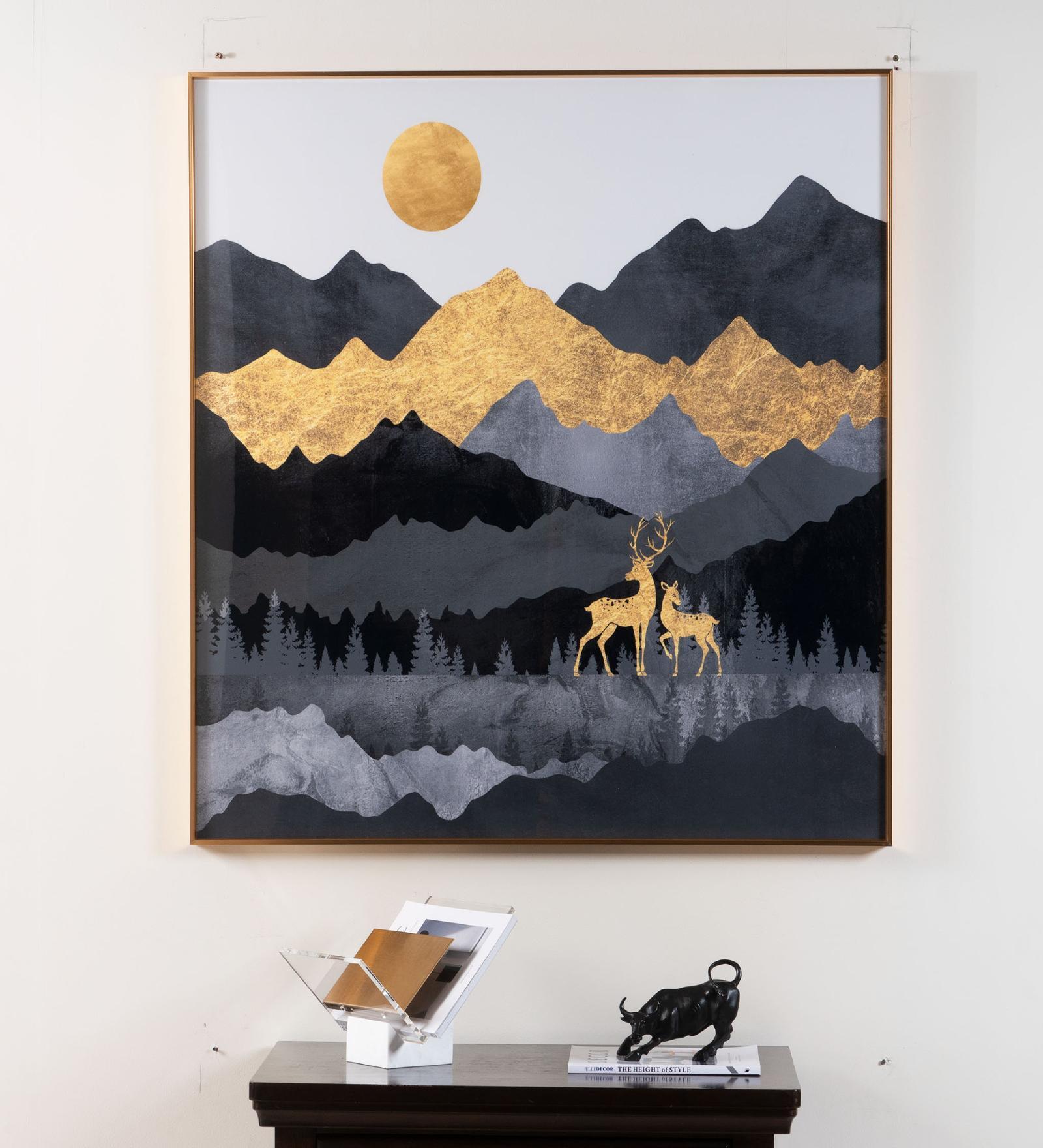Multicolour Aluminium Art Print