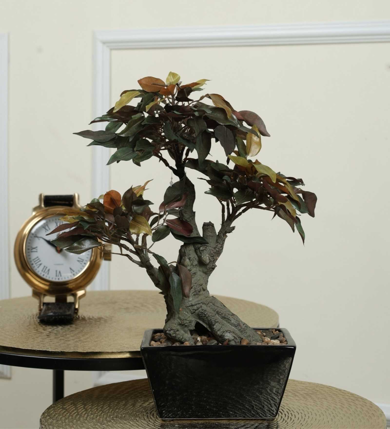 The Artful Red Elegant Bonsai Tree