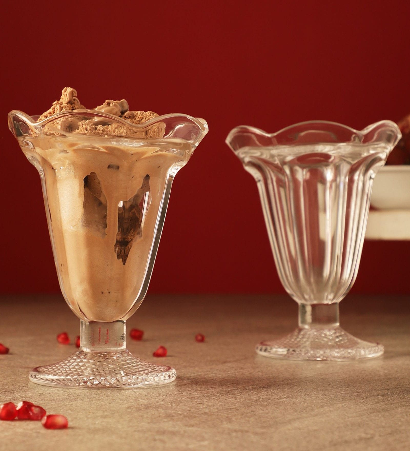 Vintage Glass 200ml (Set of 2) Dessert Bowl
