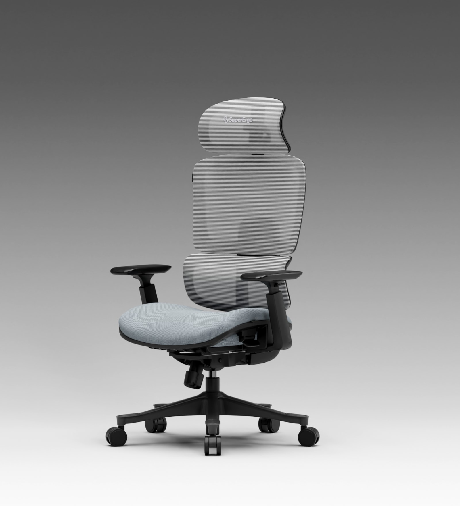 The Director Premium Ergonomic Chair In Lakestone Grey without Footrest The Director Premium Ergonomic Chair In Lakestone Grey without Footrest