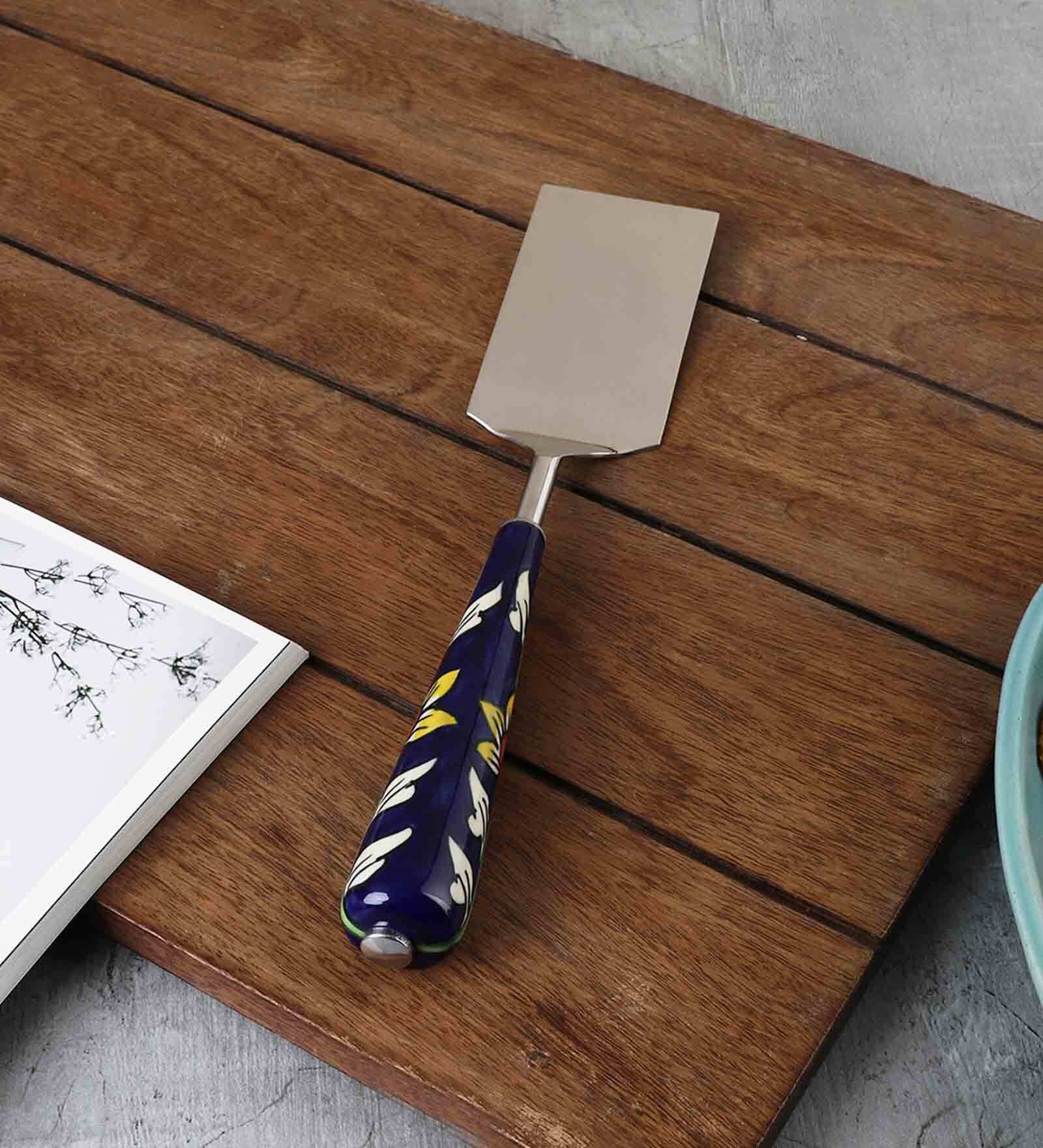 The Gardenia Ceramic & Stainless Steel Griddle Spatula