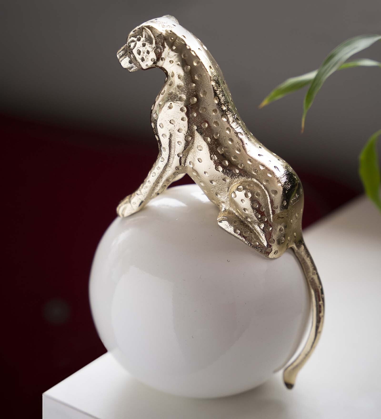 The Golden Panther Gold Metal Figurine