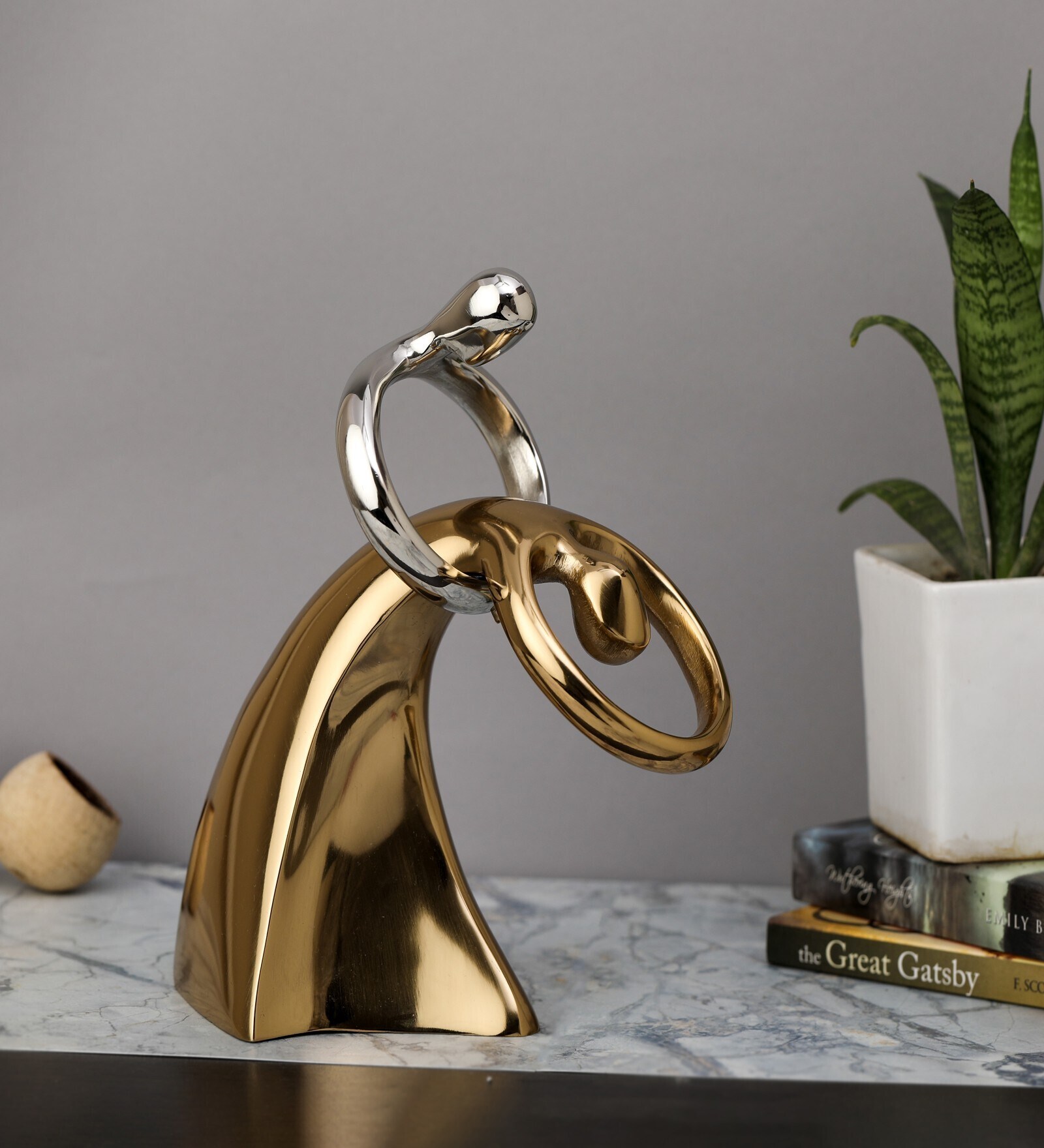 The Graceful Dance in Silver