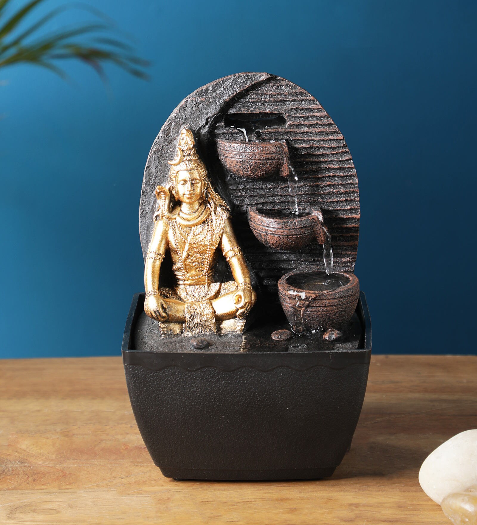 Buy The Great Lord Shiva Table Top Water Fountain by The Exclusive Deco