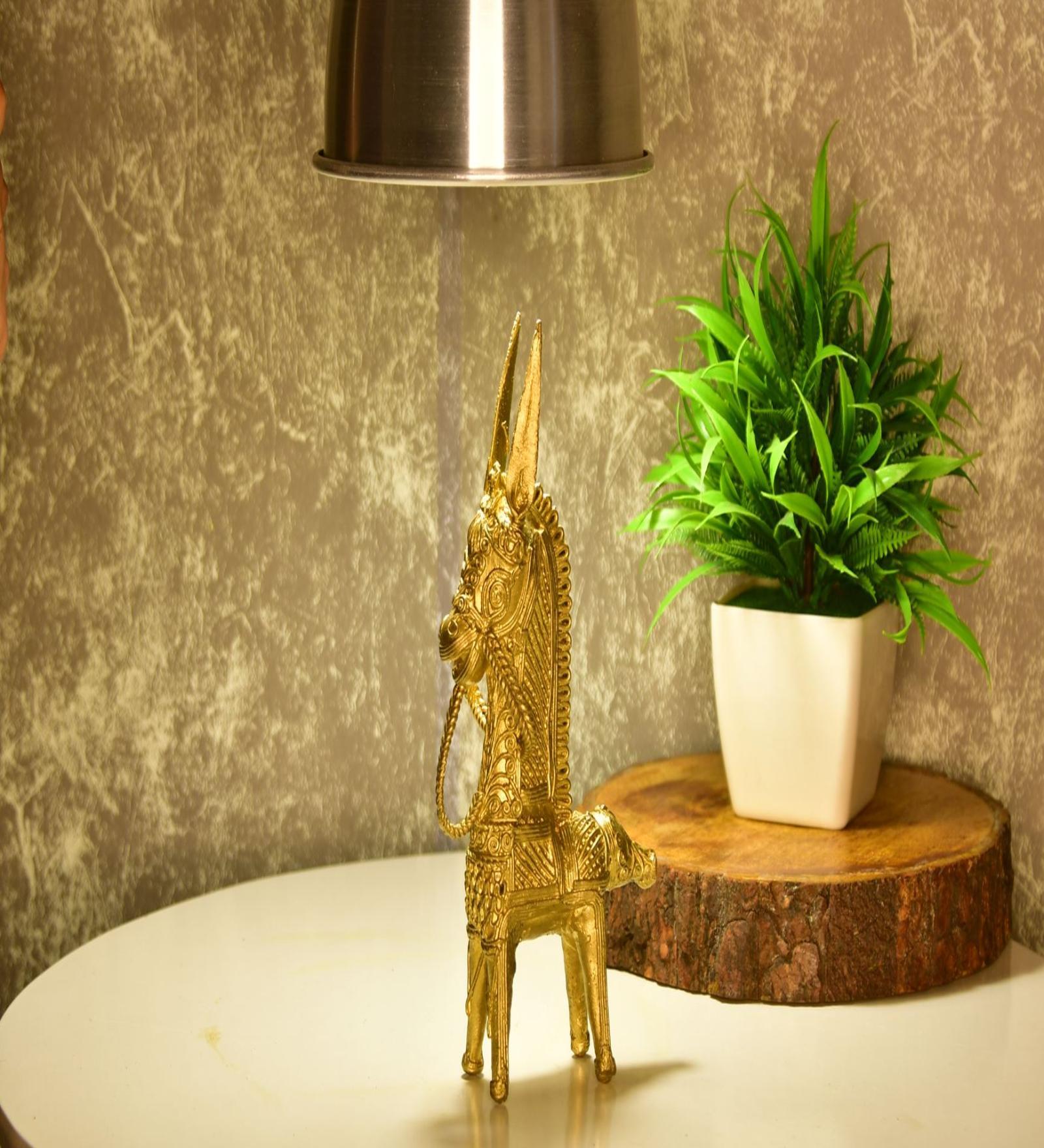 The Gump Gold Brass Figurine