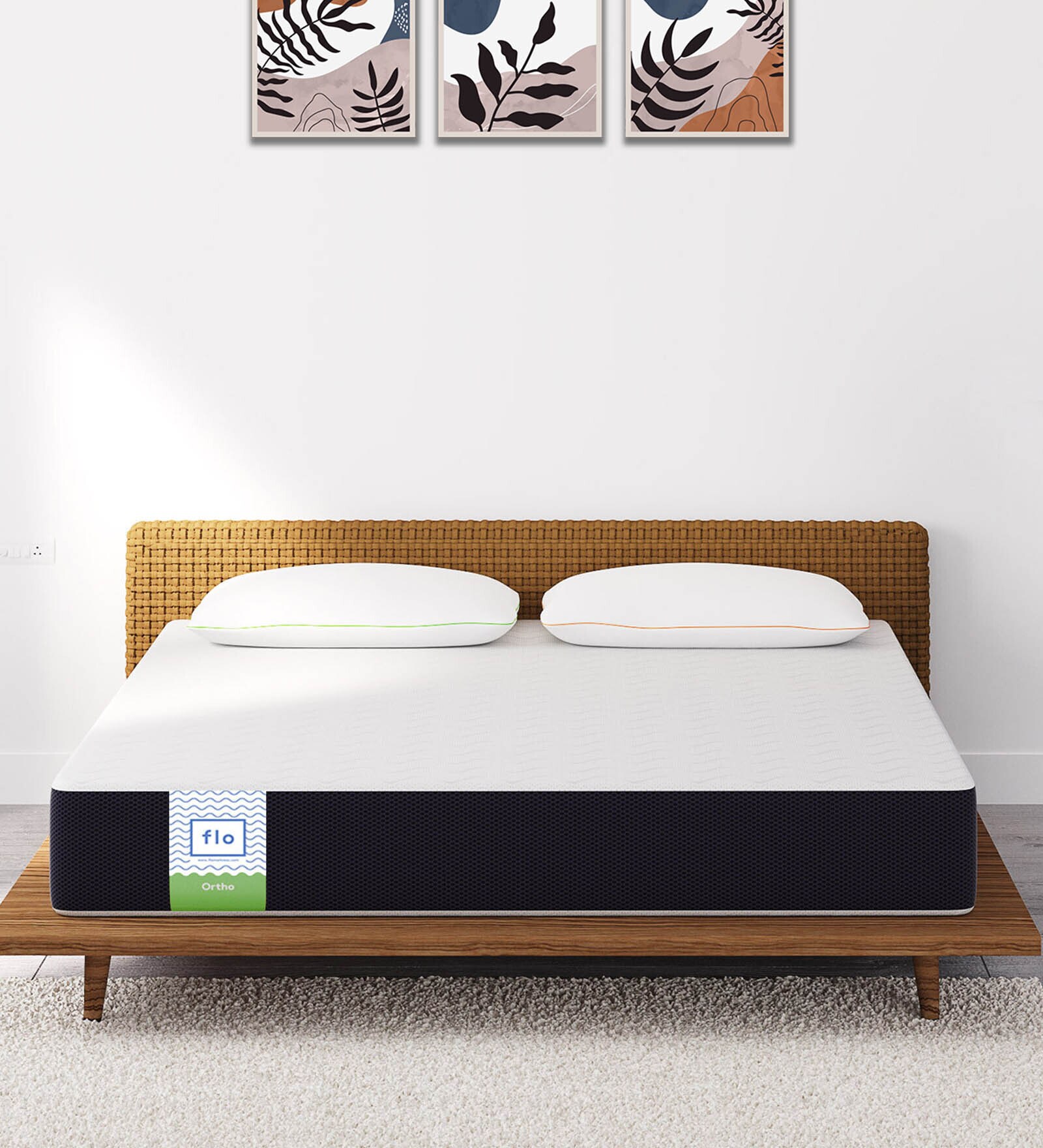 Buy Ortho Reversible 4 inch HR Foam Queen Size Mattress at 11 OFF by Flo Pepperfry