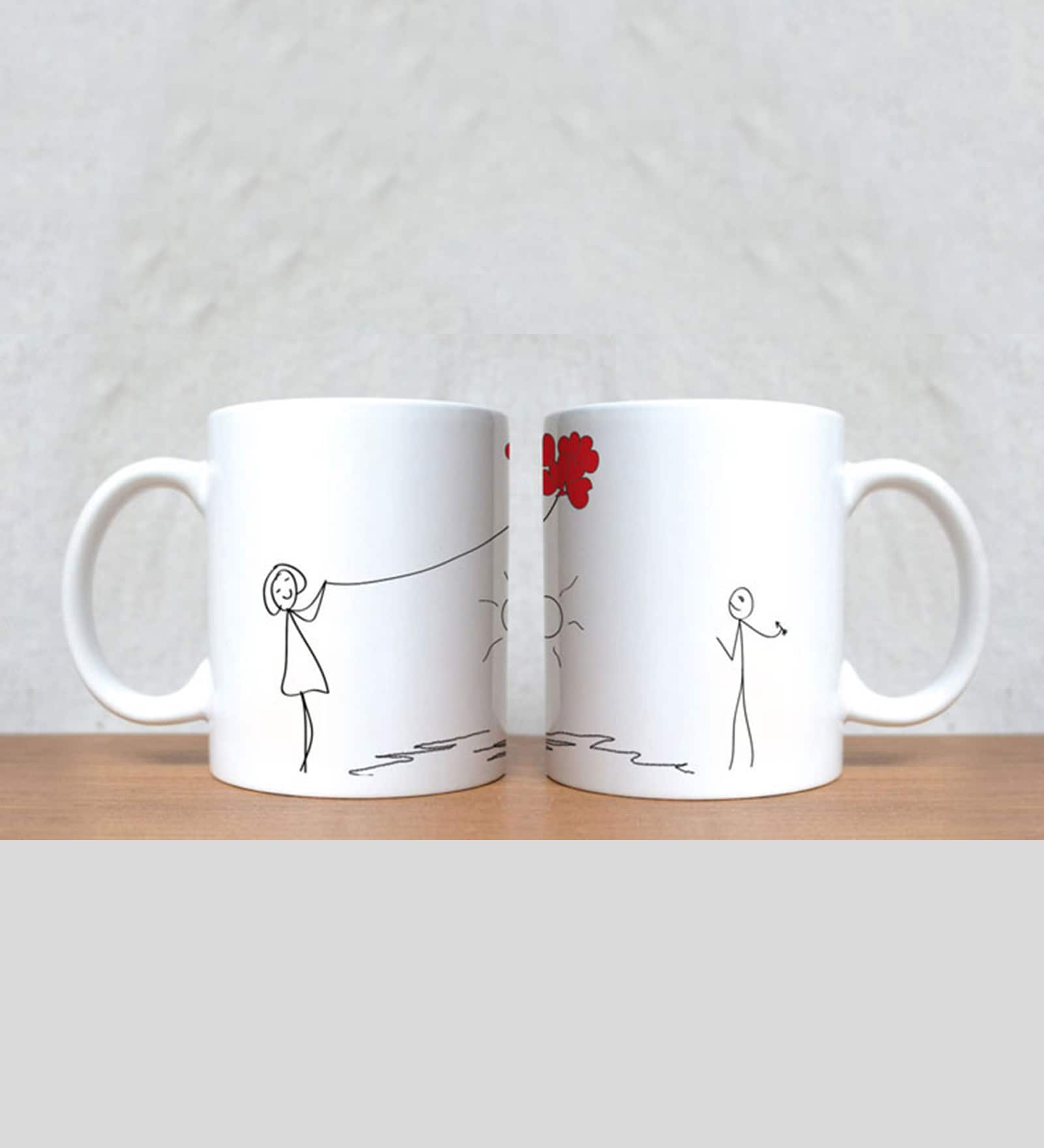 Sam 250ml White (Set of 2) Ceramic Coffee Mug