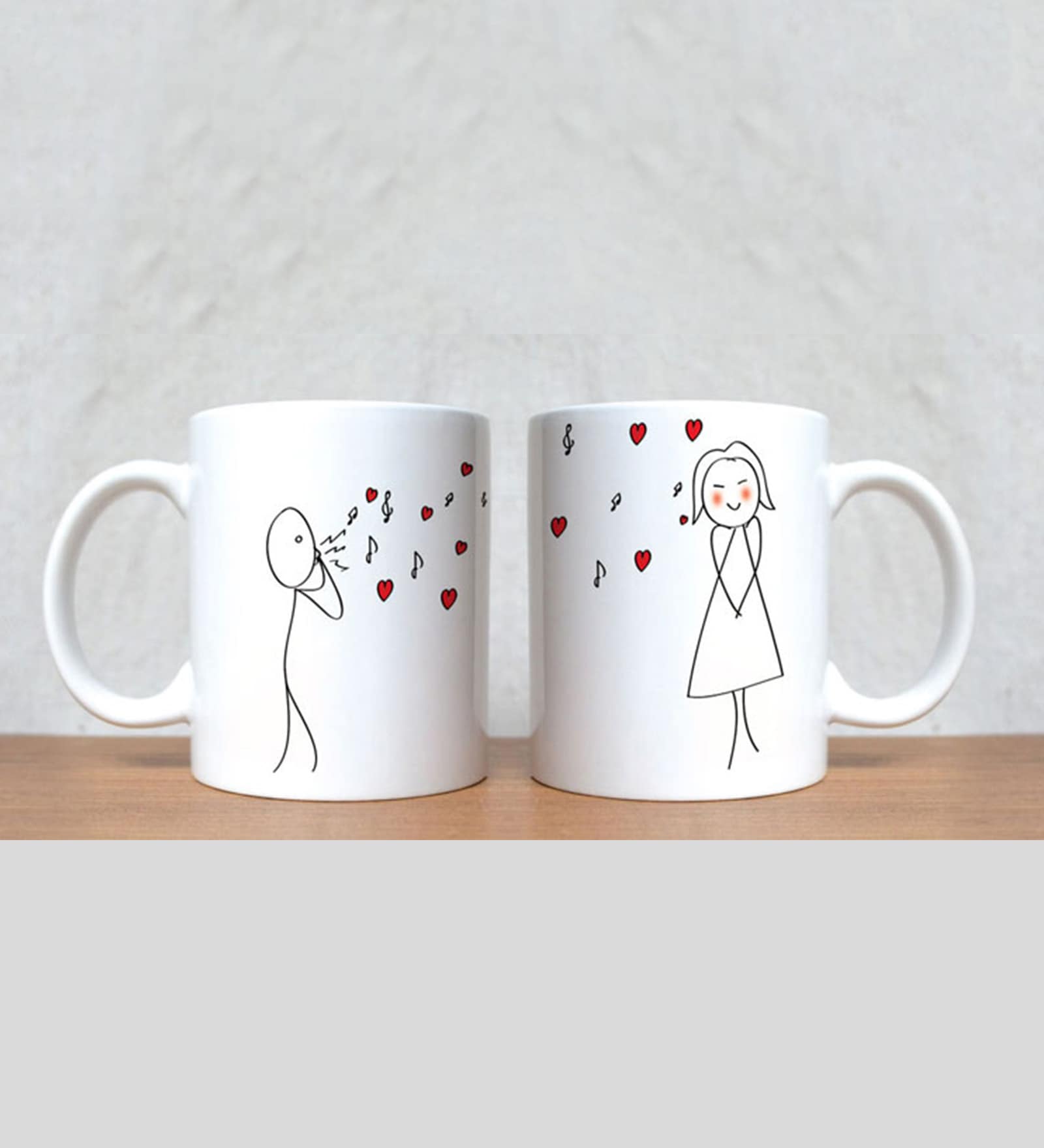 Tripp 250ml White (Set of 2) Ceramic Coffee Mug