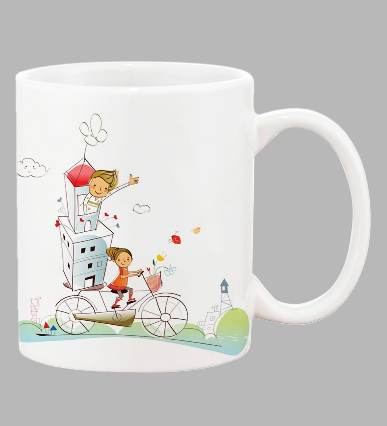 Brantley 250ml White Coffee Mug