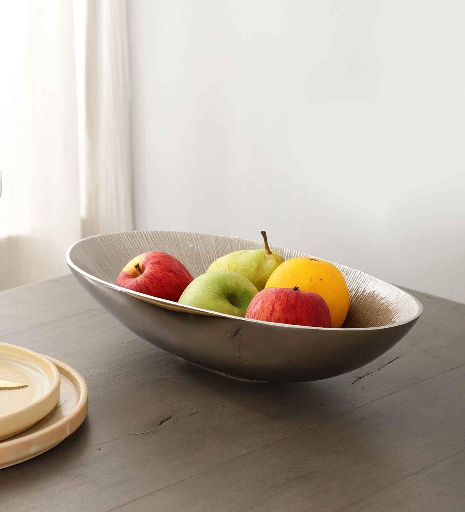 The Shining Silver Accent Bowl