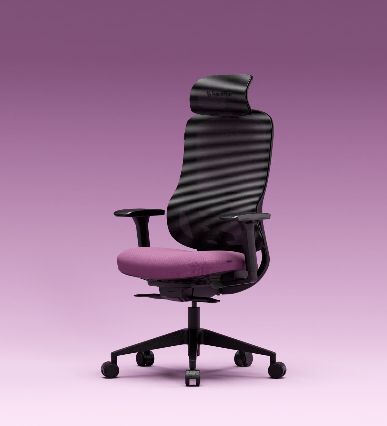 The Specialist Premium Ergonomic Chair In Phantom Purple Color The Specialist Premium Ergonomic Chair In Phantom Purple Color