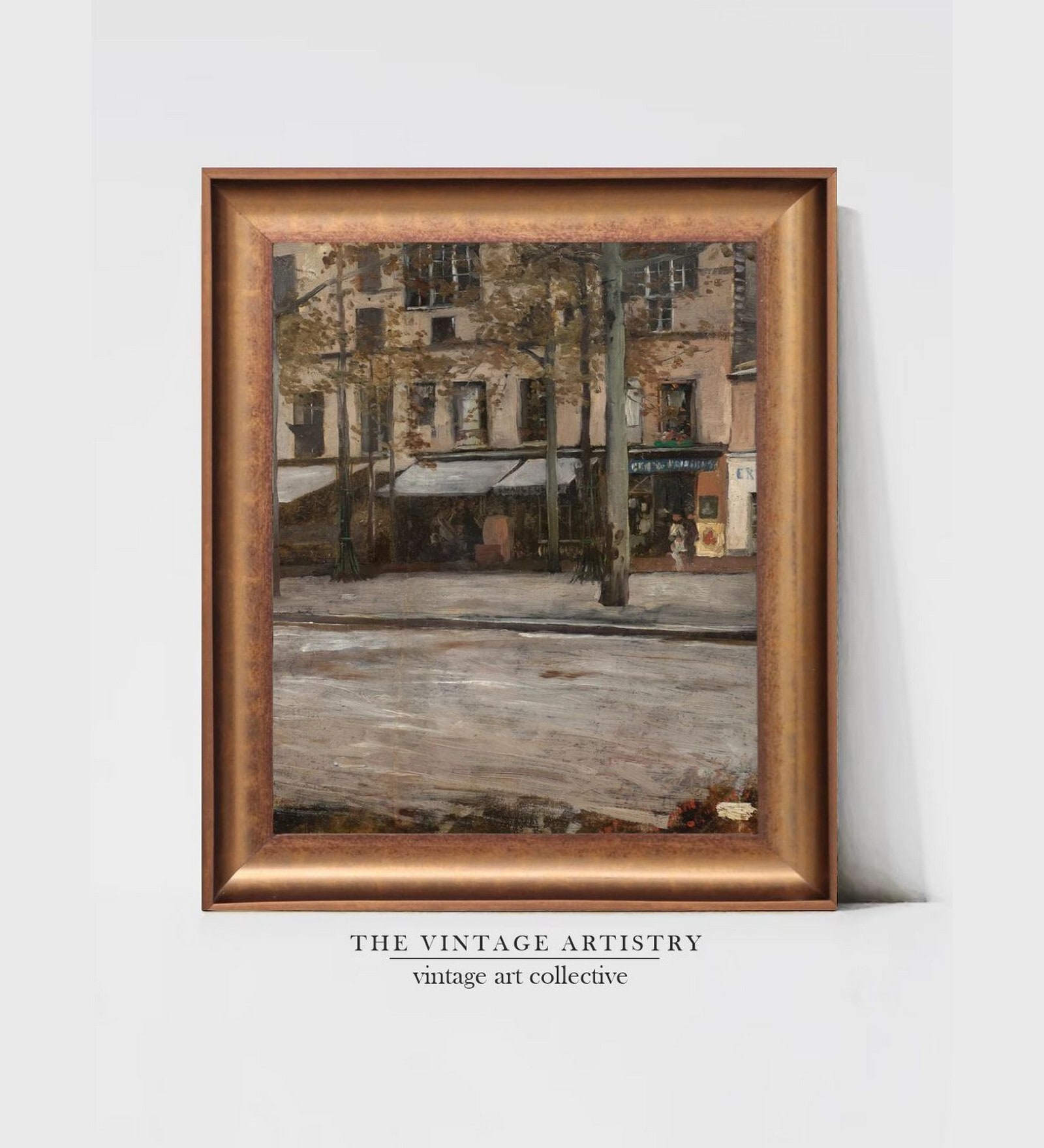 The Vintage Artistry Brown Moody Still Life Wall Art