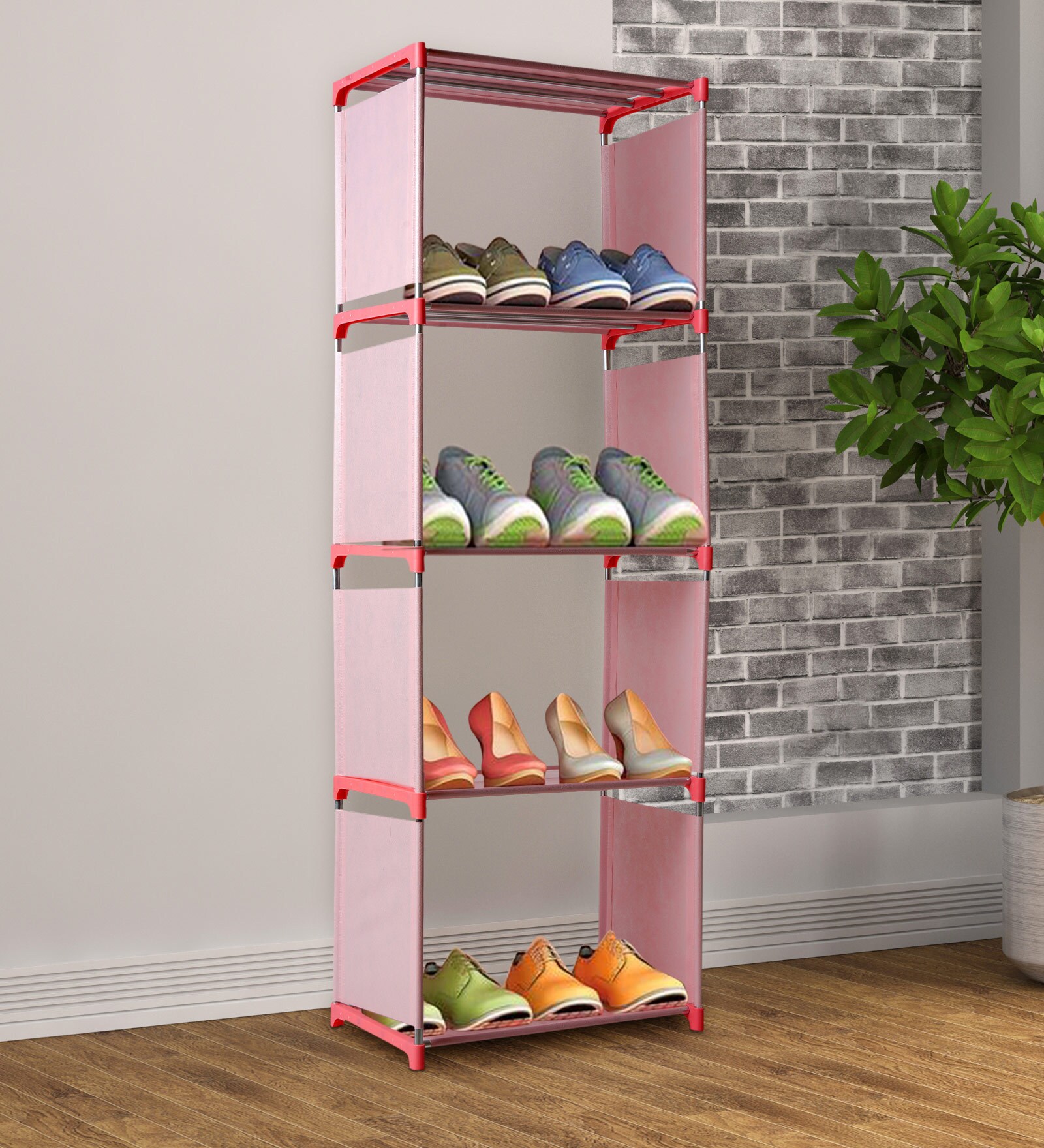 Open Shoe Rack Rvt Buy Theo Open Shoe Rack at 18% OFF by DIY Furniture | Pepperfry