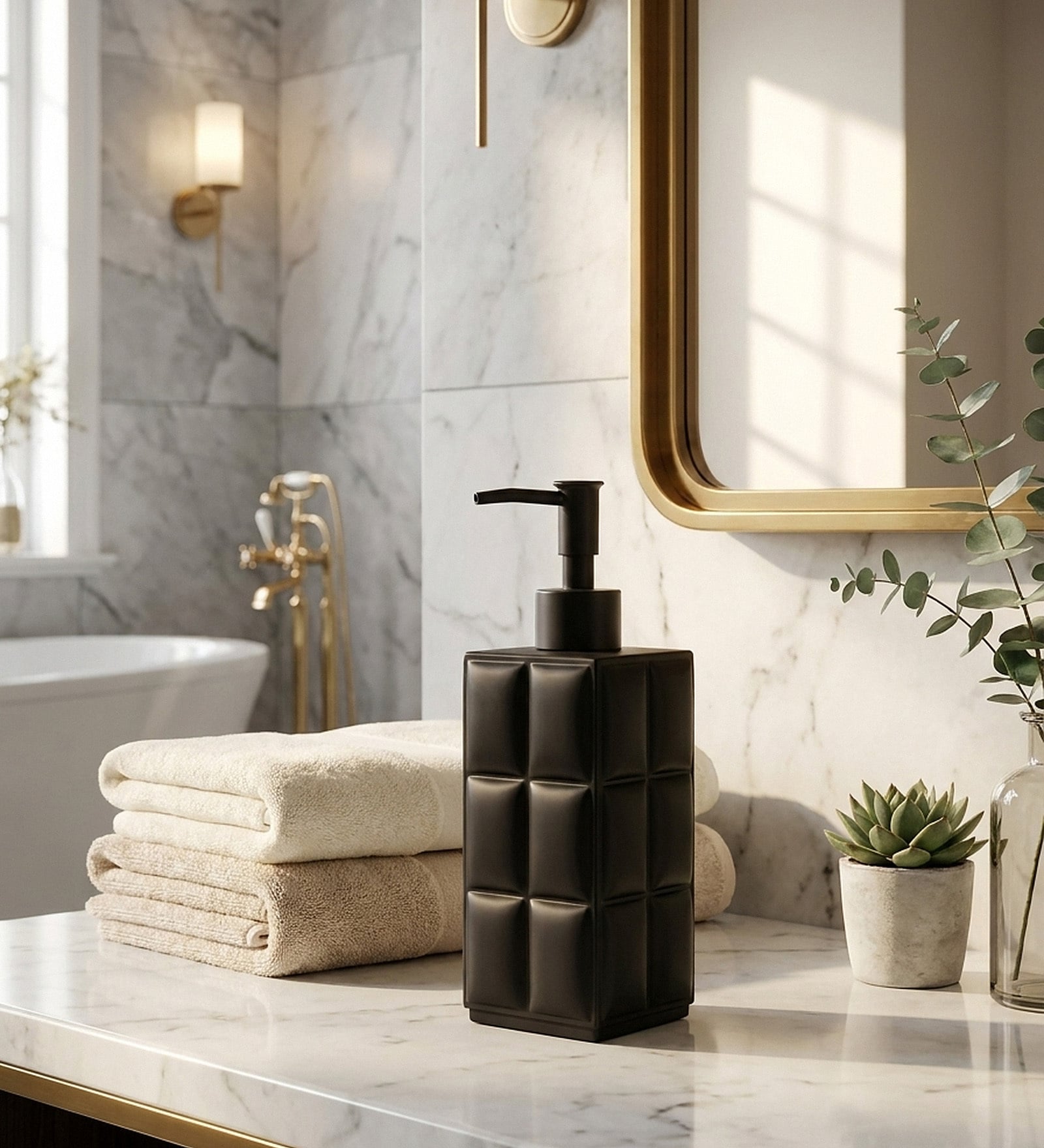 Matte Black TheReserve Liquid Soap Dispenser