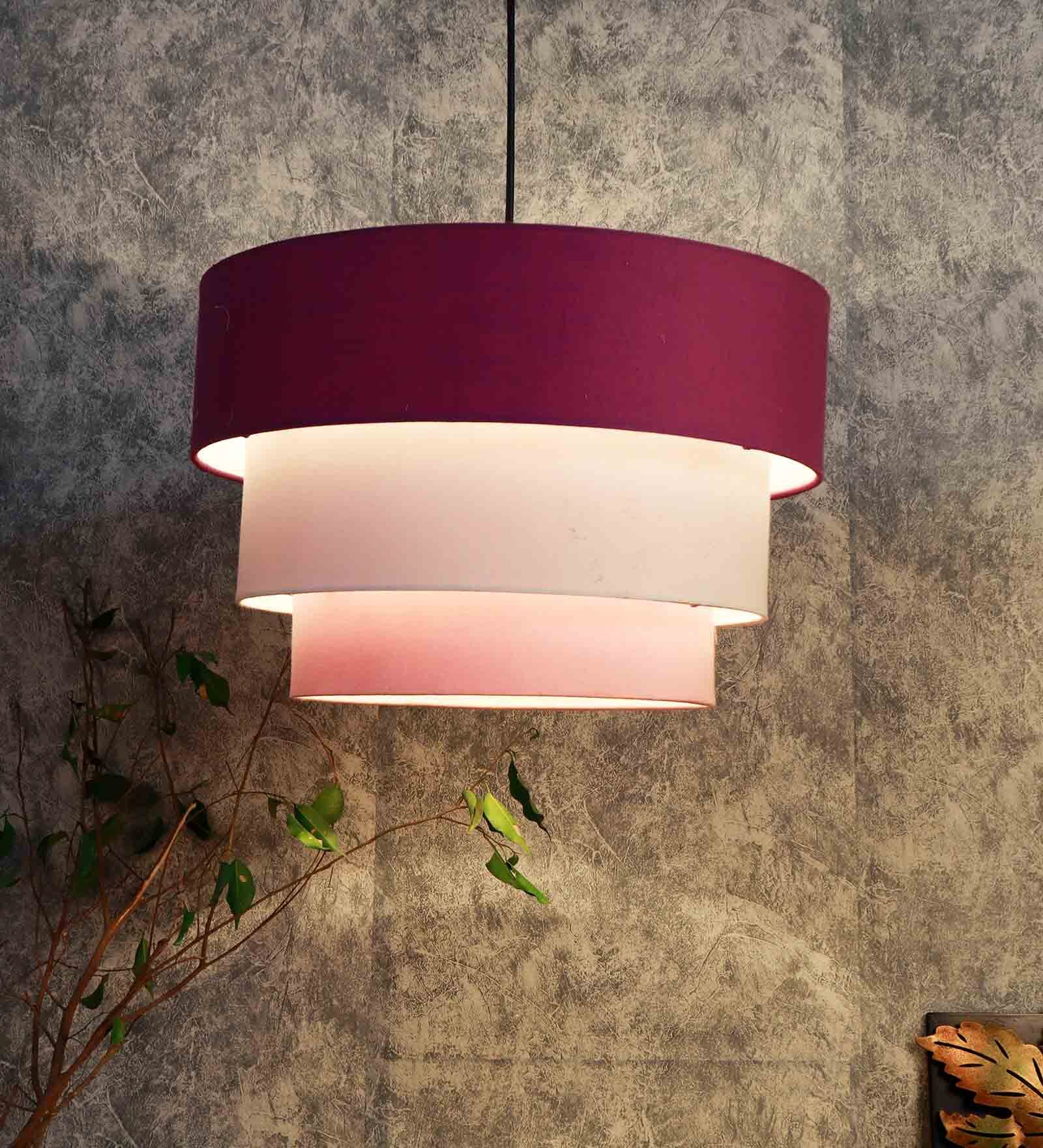 Yuina Black Plastic Hanging Light