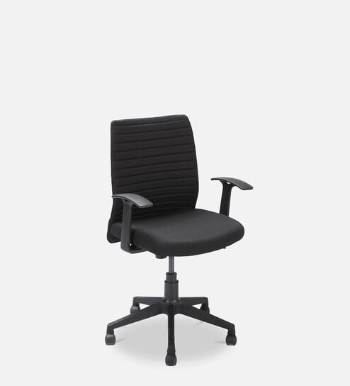 Thames Neo Low Back Chair In Black Colour