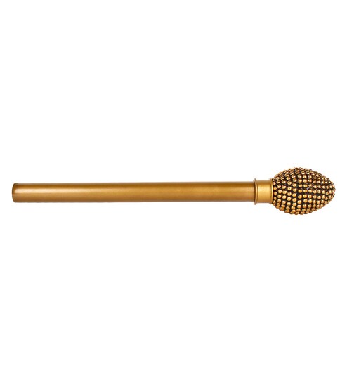 Buy Gold Metal 44 X 109 Inch Extendable Curtain Rod Set By The