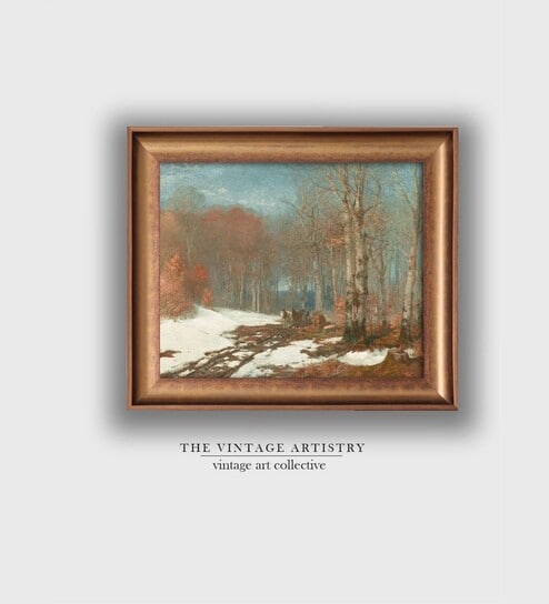 The Vintage Artistry Brownforest Painting Wall Art