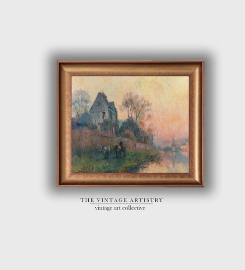 The Vintage Artistry Brownhorse Painting