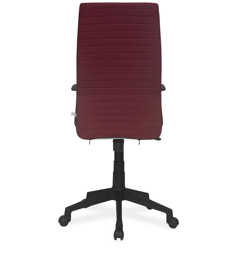 Buy Thames Ergonomic Chair In Maroon Colour By Nilkamal Online