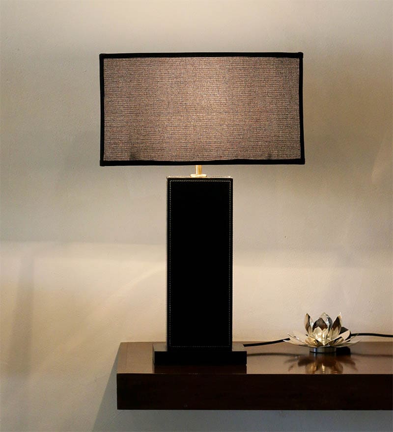 large rectangular table lamp