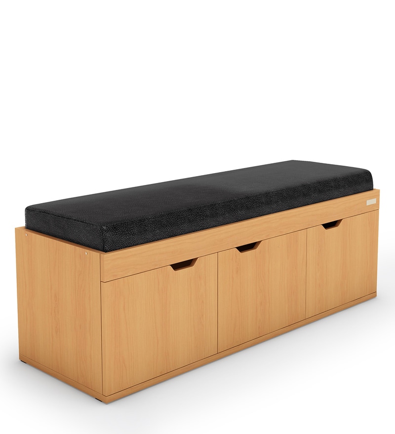 Buy Three Door Shoe in Honey Colour by Godrej Interio Online