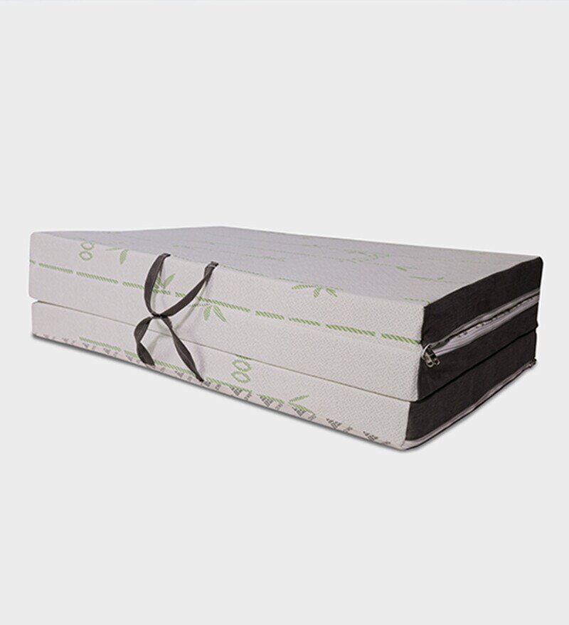Buy Bamboo 3 Inch Foldable Mattress By Bamboo Mattress Online Single