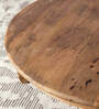 Thal Solid Wood Coffee Table In Natural Colour