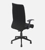 Thames Fabric Ergonomic Chair in Jet Black Colour