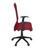 Thames Fabric Ergonomic Chair in Red Colour