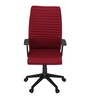 Thames Fabric Ergonomic Chair in Red Colour