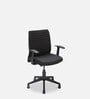 Thames Neo Low Back Chair In Black Colour